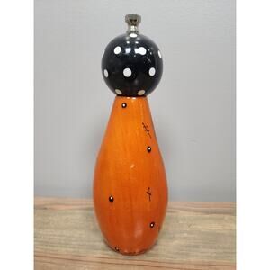 Art Pepper Mill Grinder Gourd By William Bounds - 8.75"